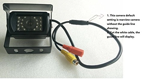 LCD Monitor + Rear View Camera - Night vision Wired