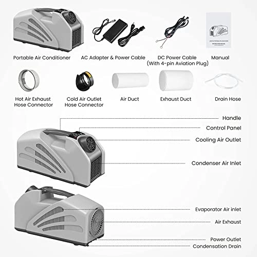 RV Portable Air Conditioner - 240W