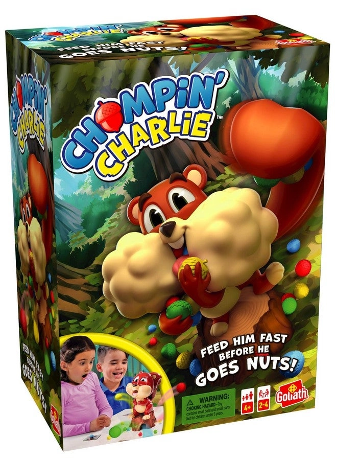 Chompin' Charlie: Feed The Squirrel Acorns and Race to Collect Them When They Scatter