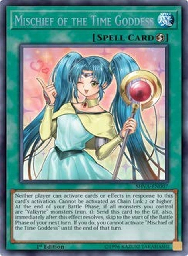 Yu-Gi-Oh! Mischief of The Time Goddess SHVA-EN007 - English
