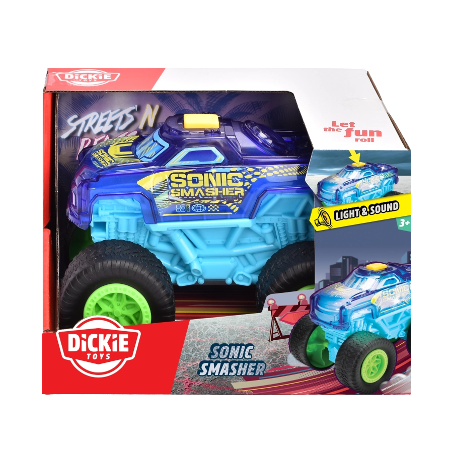 Sonic Smasher - 17 cm Blue