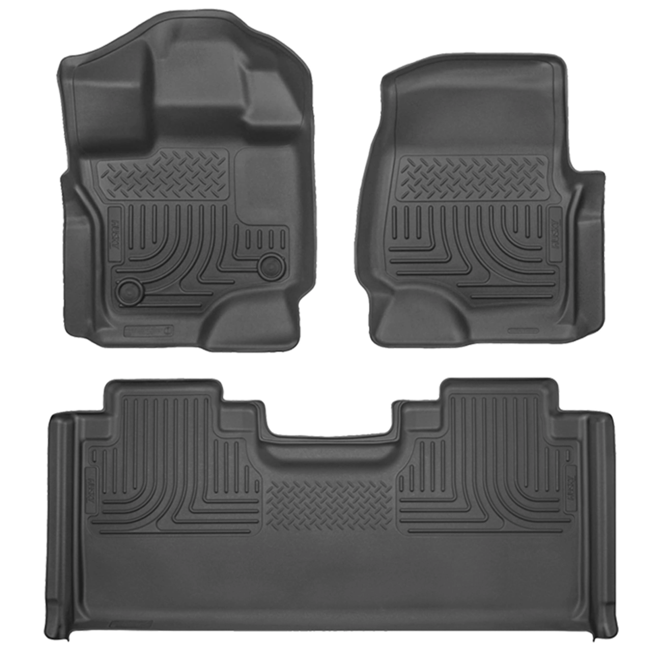 Husky Liners Weatherbeater - Ford F-150 2015-2025 Front & 2nd Row