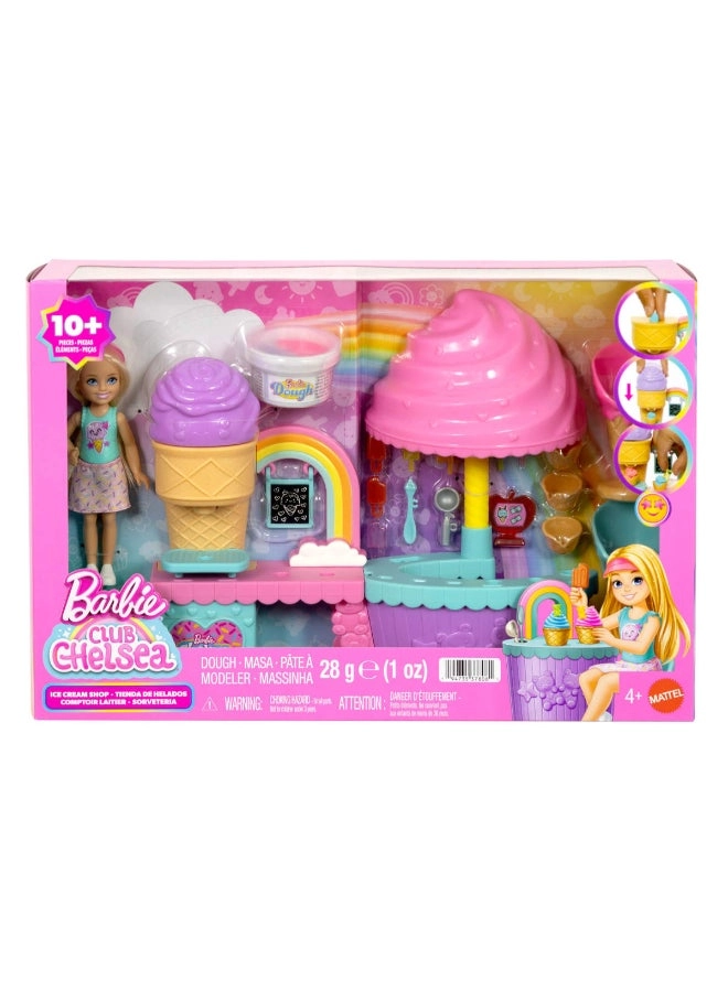 Chelsea Playset - Ice Cream Shop 2 Dough Colors Ages 3+