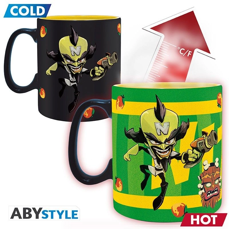 CRASH BANDICOOT Mug - Heat Change Nitro box - 460 ml