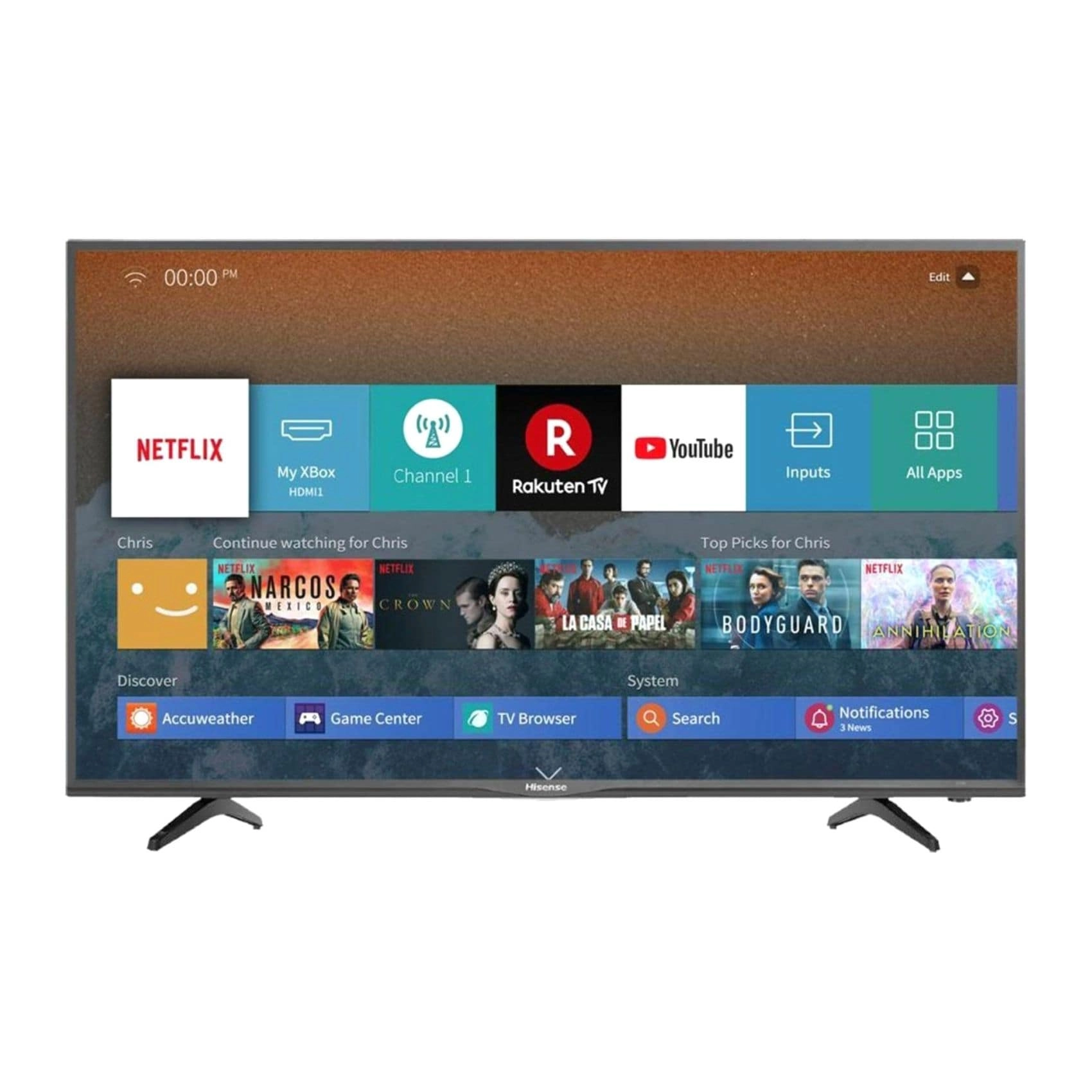 Hisense Group 55b7101uw - 55 inch