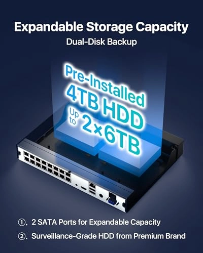 168B4-2968W16-US - 16 16CH 4K