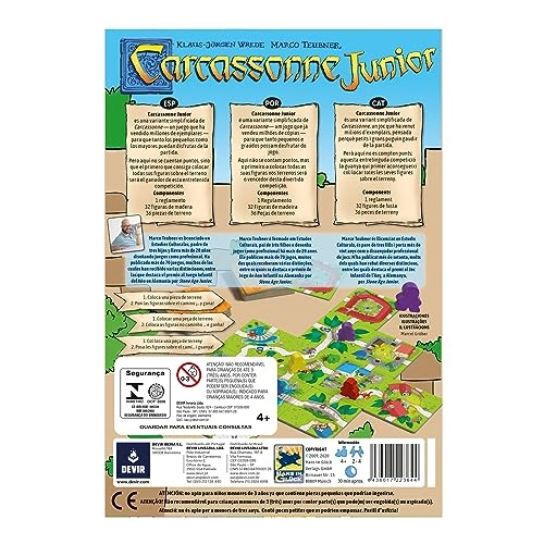 Carcassonne Junior (Portuguese, Spanish)