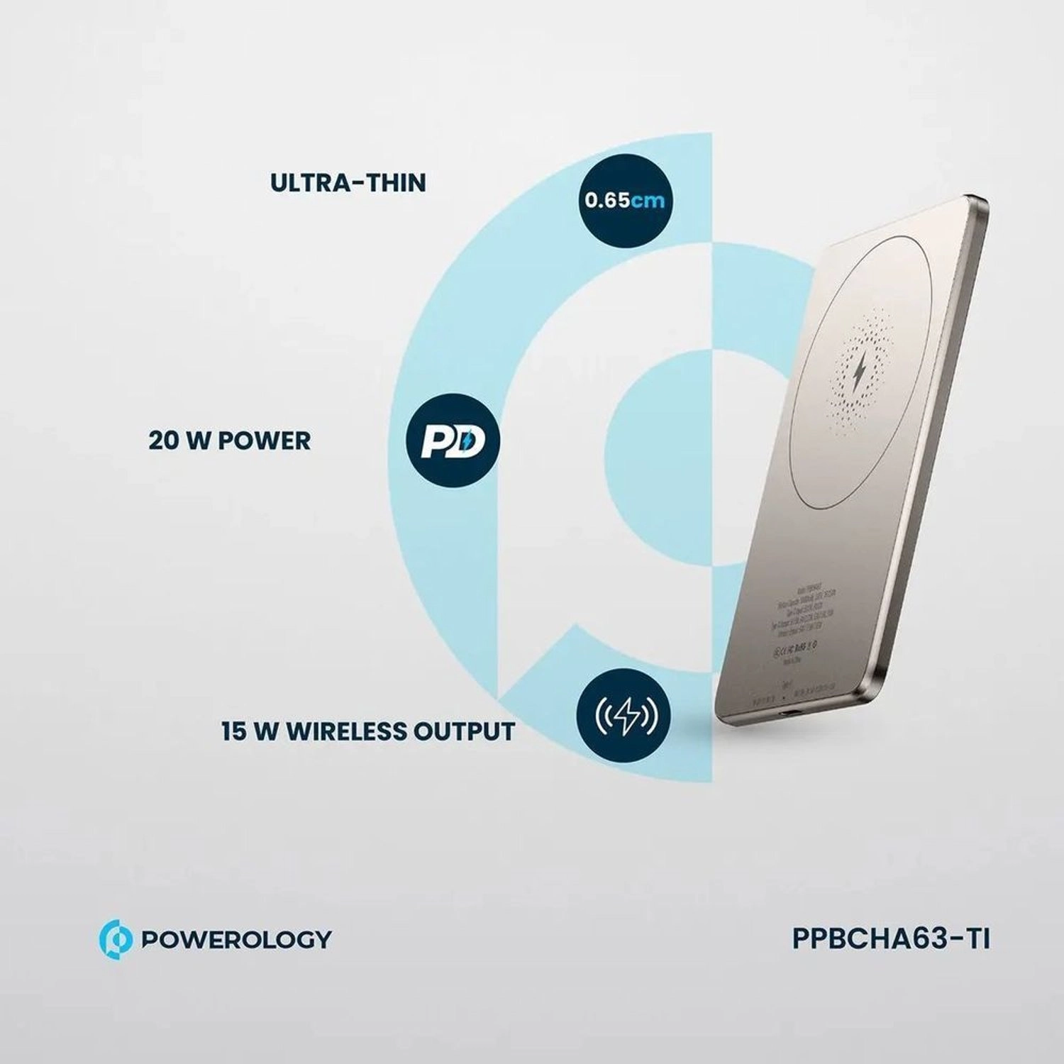 PPBCHA63-GY - 5000mAh 15W
