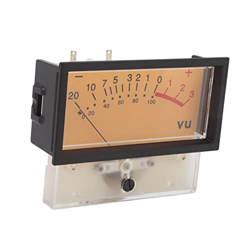VU Meter Header - 12V 40mA Backlight ABS