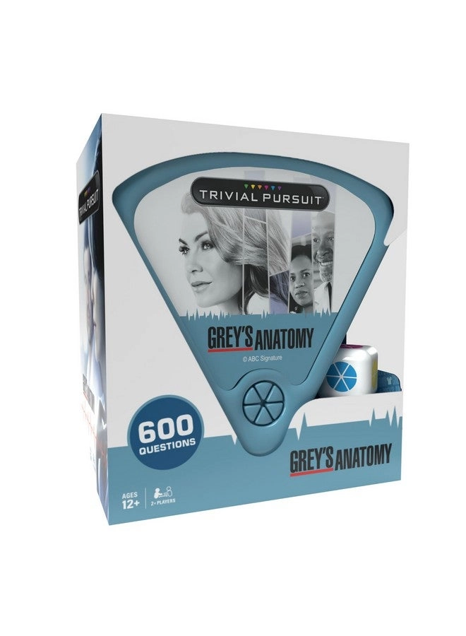 USAopoly Trivial Pursuit: Grey's Anatomy - Trivia Game 600 Questions Die in Travel Container