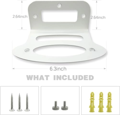 Wall Mount for Orbi Tri-Band Mesh WiFi 6 Router - Pack of 3 RBS850 / RBK852 / RBK853 / RBS750 / RBS751 / RBK752 / RBK753 / AX4200 / AX5700 / AX6000