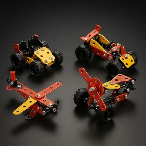 Metallic Building Blocks (Mechanic) - 14-in-1 Educational STEM