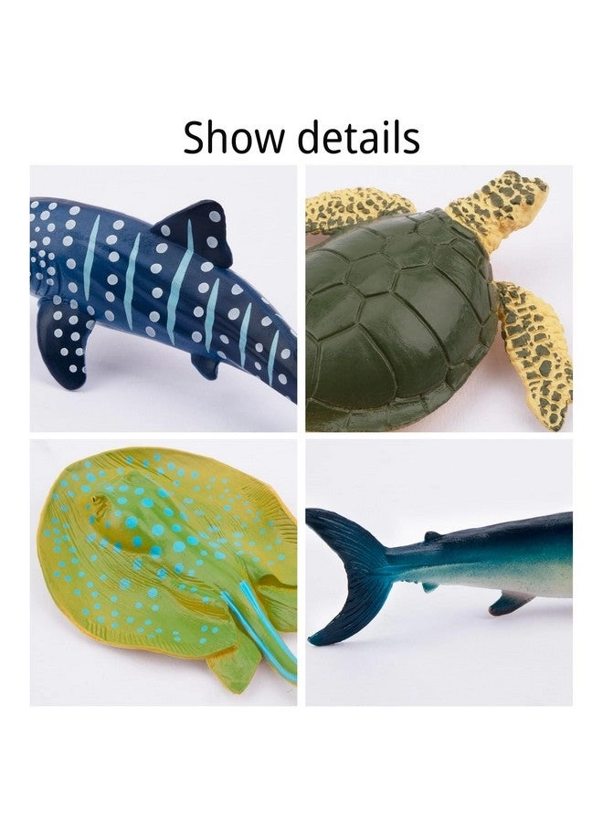Mini Ocean Animal Figurines 24 pcs