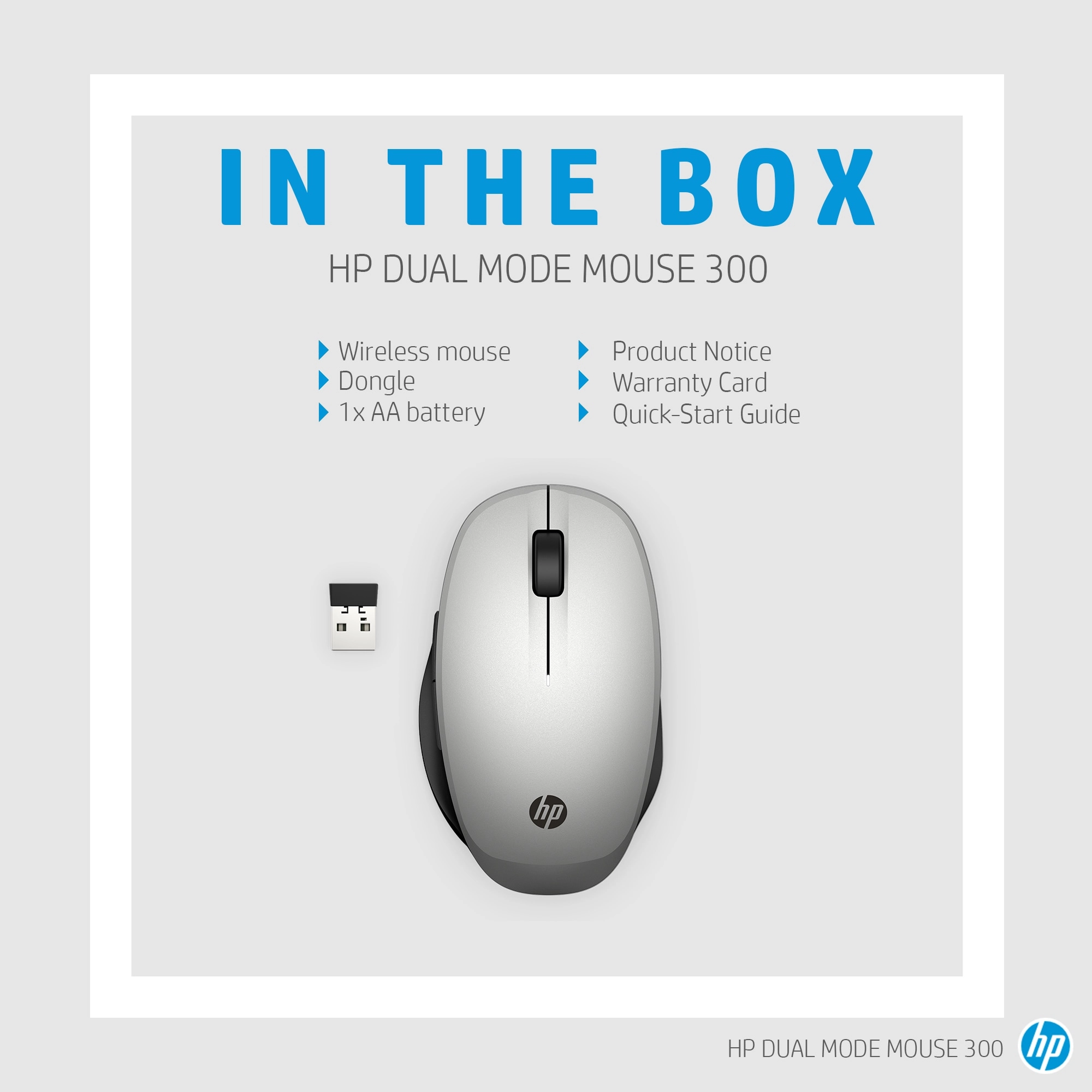 (Renewed) 250 Wireless Mouse - Dual Mode