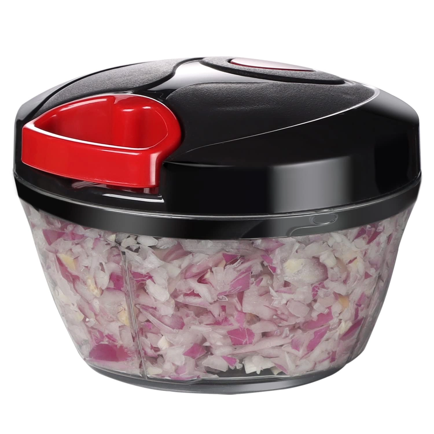 Manual Food Processor - 16.9 Fluid Ounces three blades