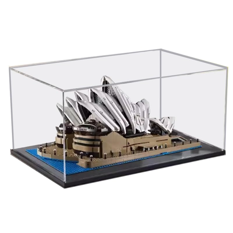 Clear Acrylic Display Case for Lego 76209 - 13.77x13.77x21.65in. Acrylic