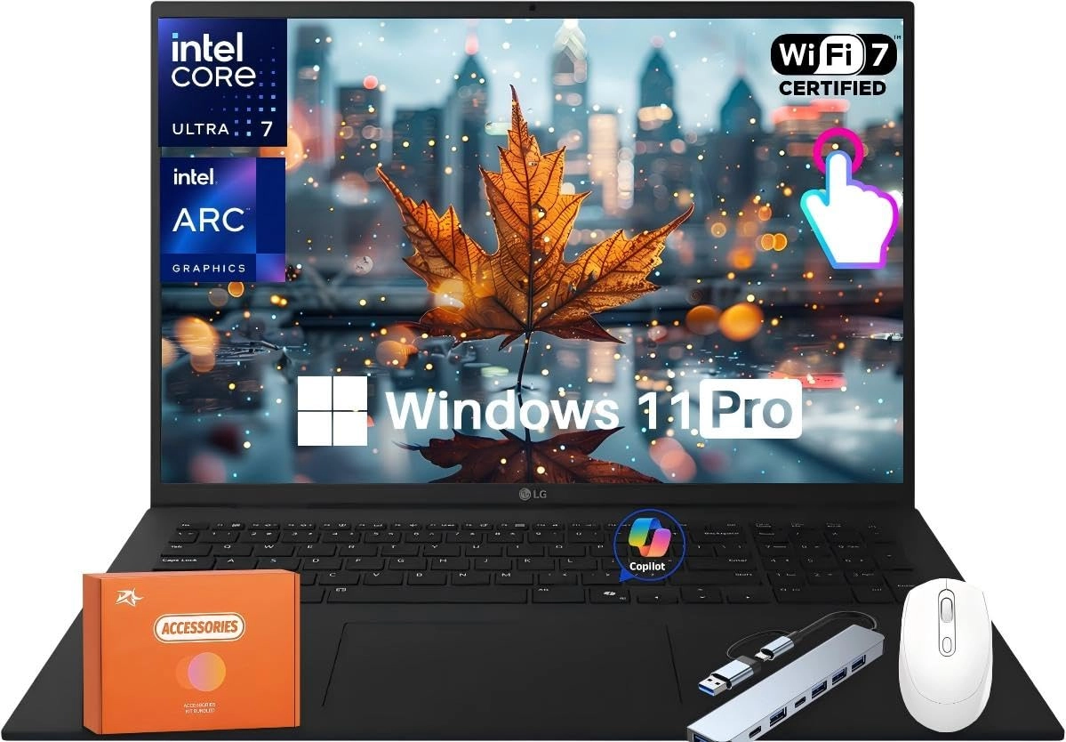 gram 17 - 17'' Core Ultra 7 258V 32GB DDR5 4TB SSD