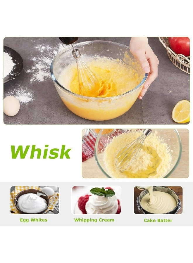 Immersion Blender - 20 Variable Speeds & Turbo, 4-in-1 Stainless Steel