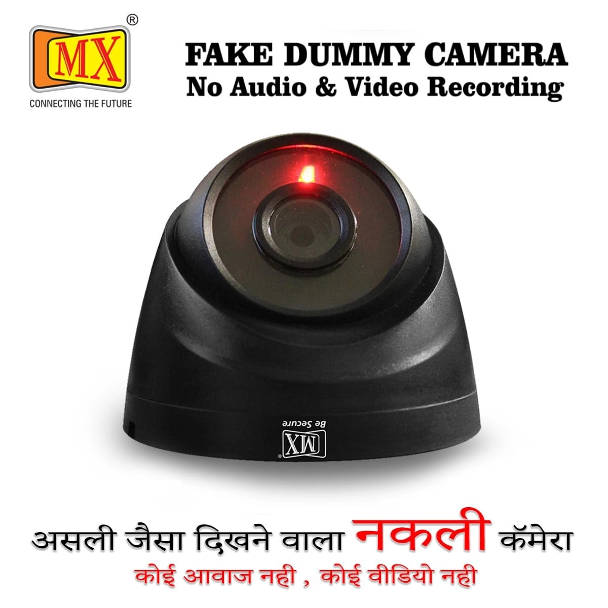 CCTV Camera Dome Cameras - Fake Battery Operated Red LED