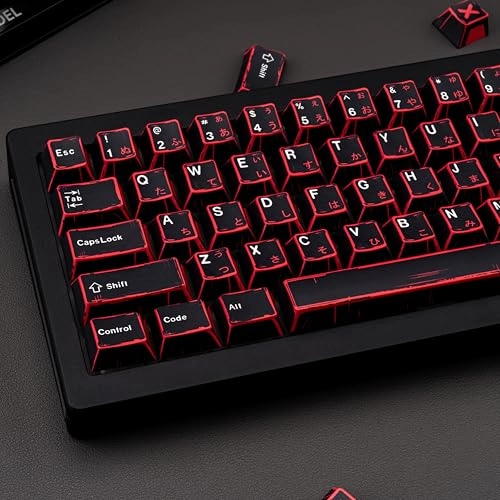 Manga Style PBT Keycaps Set - keyboard