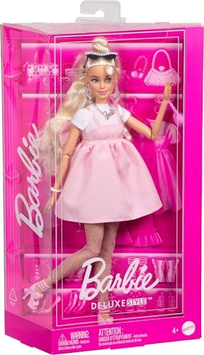 Barbie Deluxe Fashionistas - Blonde & Original Body Ages 4+
