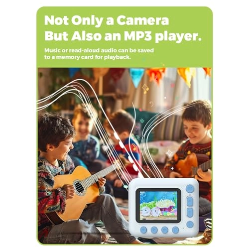 Instant Print Camera - 1080P 2.4 inch 10X