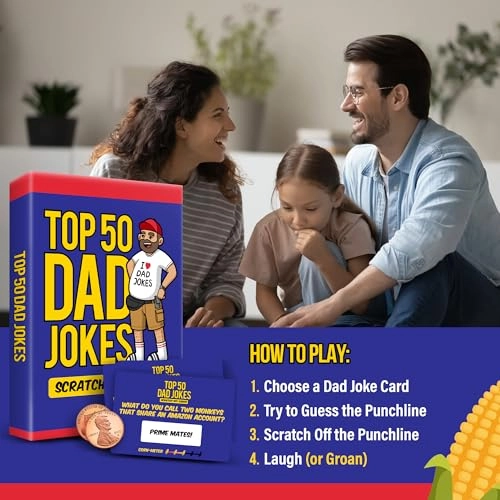 Top 50 Dad Jokes - English 5 years and up