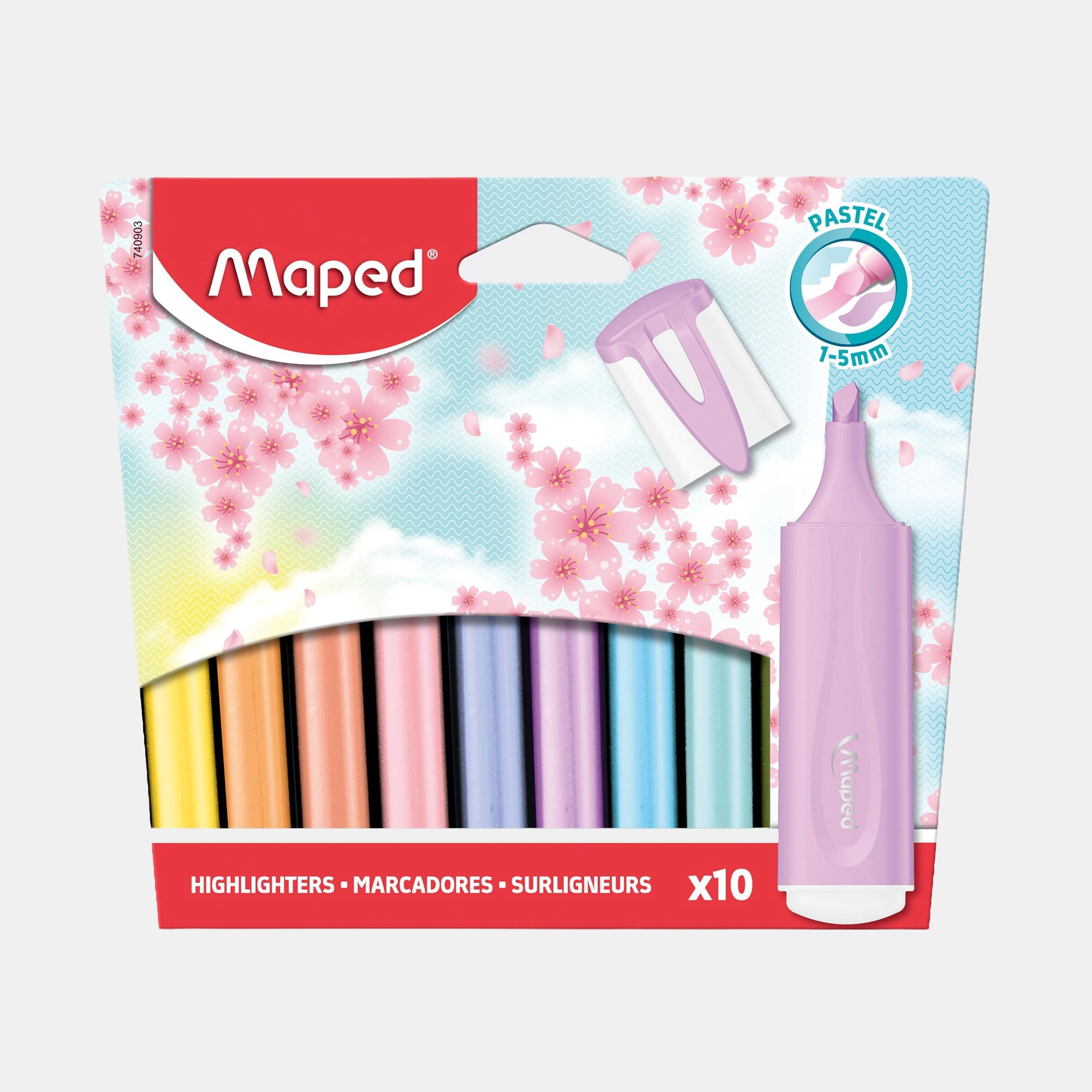 Maped Fluo Peps - Assorted Colors