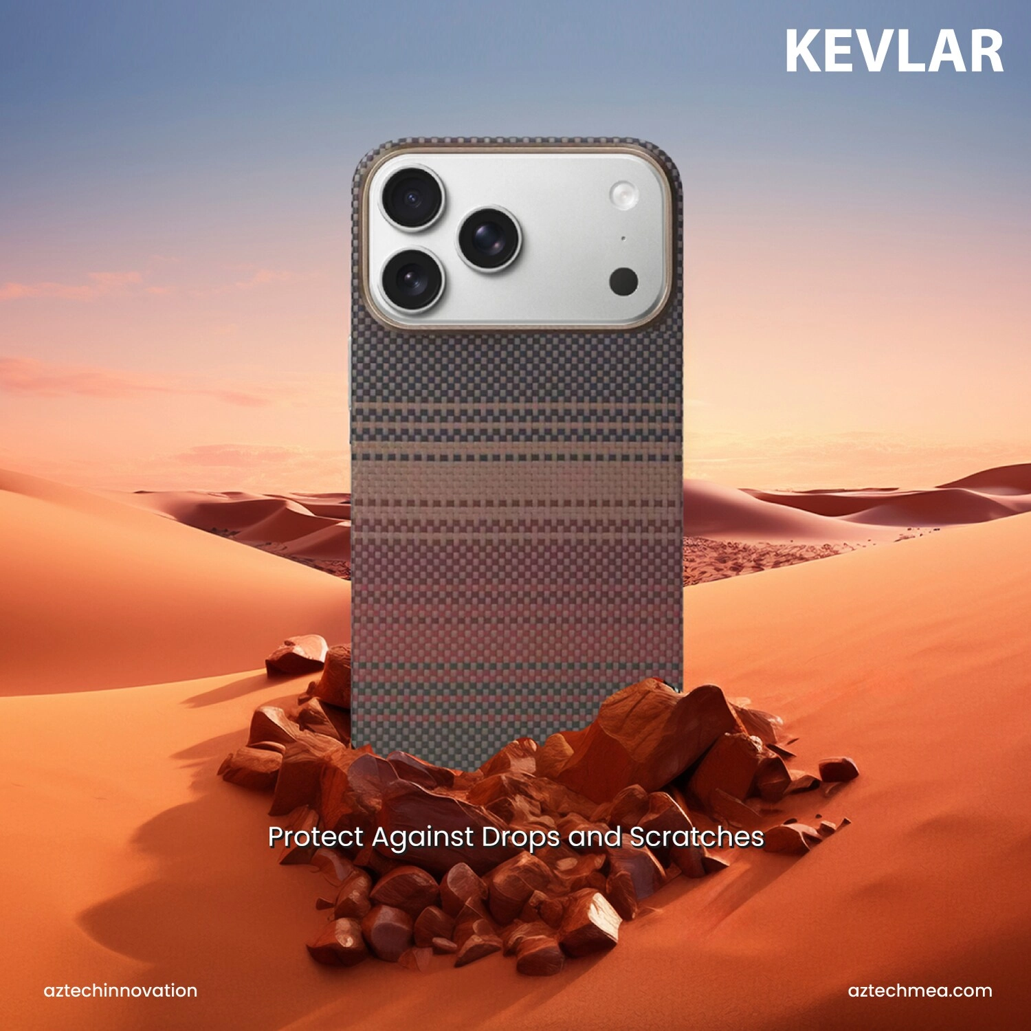 Premium Aramid Fiber (Kevlar) Case Ultra-Slim with MagSafe for iPhone 17 Pro