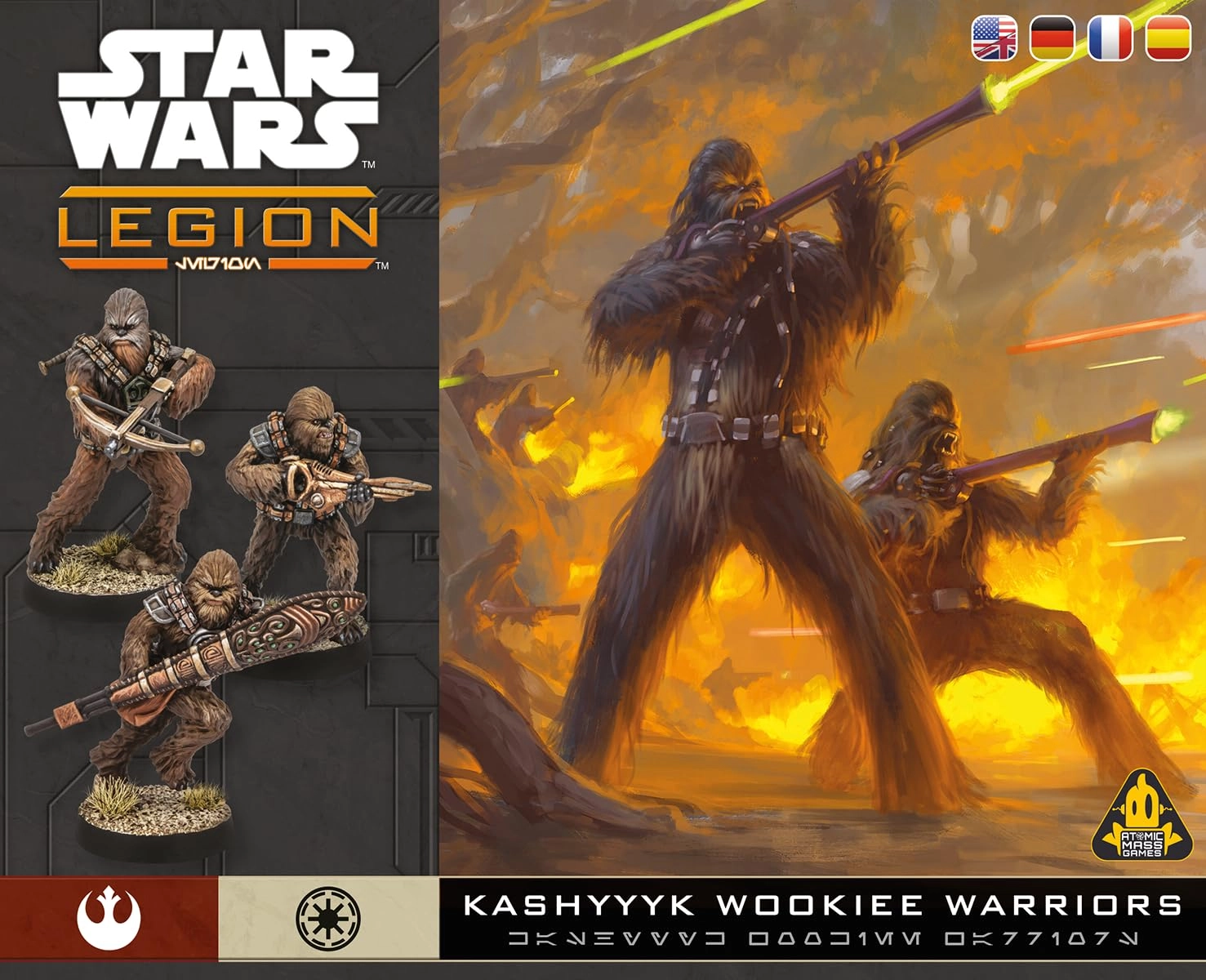 Asmodee Star Wars Legion: Kashyyyk Wookiee Warriors - Miniatures Game Expansion