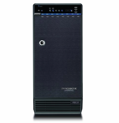 8 Bay 3.5" SATA Hard Drive Enclosure - USB 3.0 eSATA