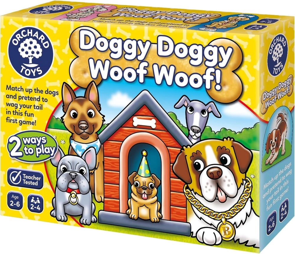 Orchard Toys Doggy Doggy Woof Woof - 2 to 6 years