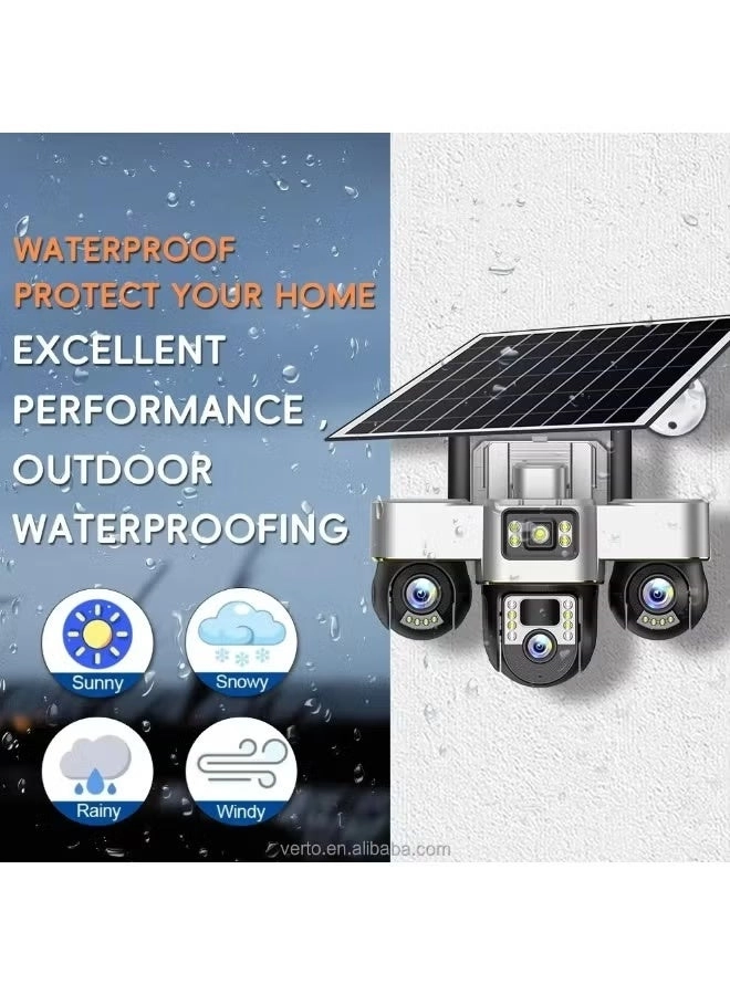Outdoor Solar Security Camera 1080p