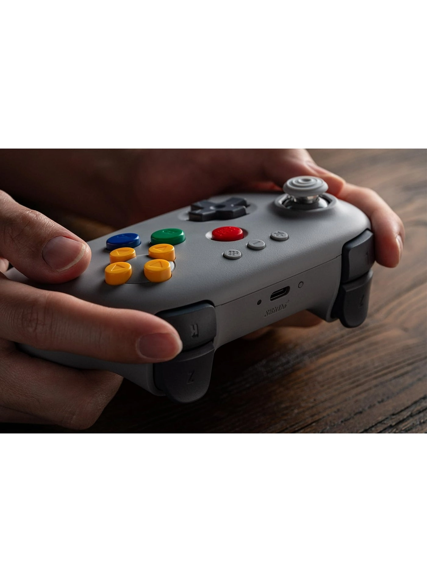 64 Bluetooth Controller - grey Analogue 3D Switch Switch 2 Windows Android