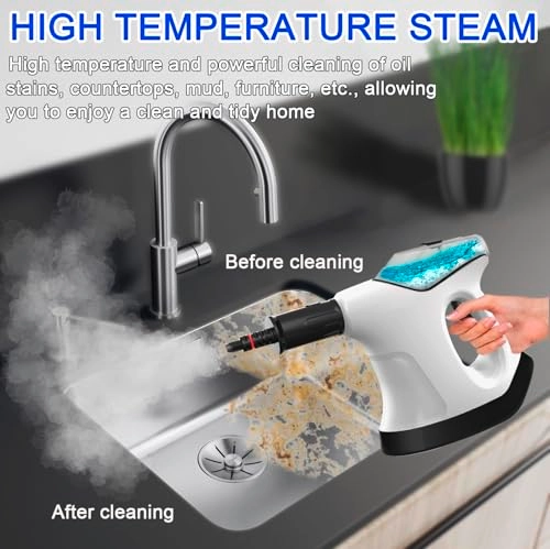 Handheld Steam Cleaner - 400 ml/min