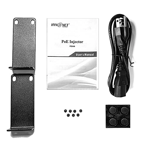 PE908 - 8 150W 52V DC IEEE 802.3af IEEE 802.3at 10/100/1000 Mbps