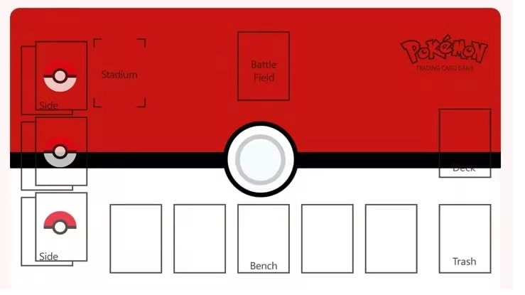 Playmat - Classic Pokeball Theme Premium Collection