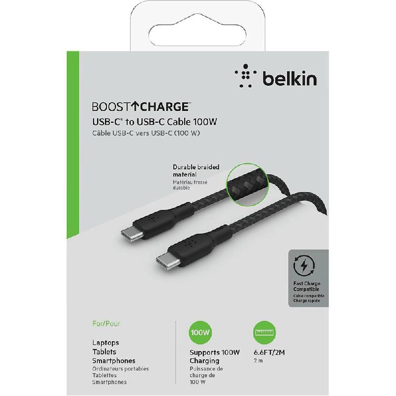 BoostCharge Cable USB-C to USB-C 2m