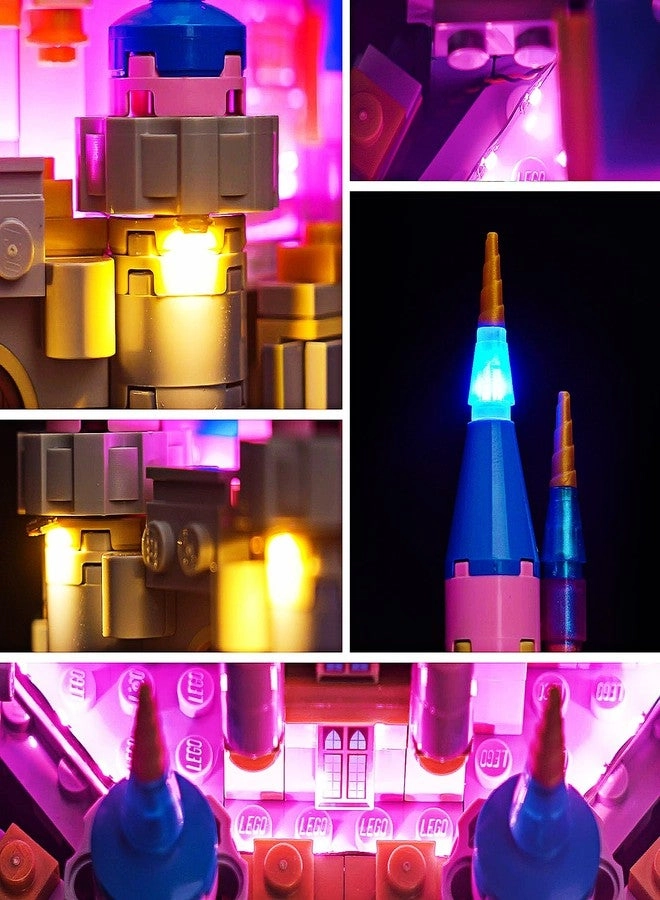 LED Lighting Compatible with Lego Mini Disney Sleeping Beauty Castle 40720