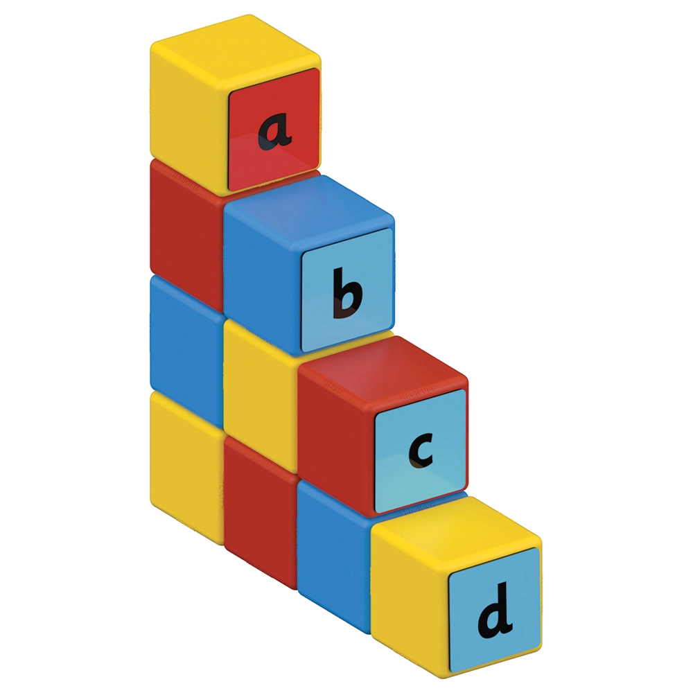 Magicube Math Building And Clips - 55 pcs
