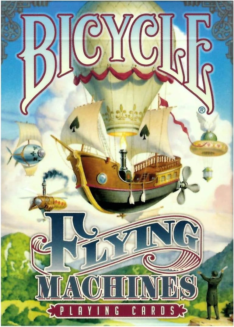 Bicycle Flying Machines - Collectors playing cards