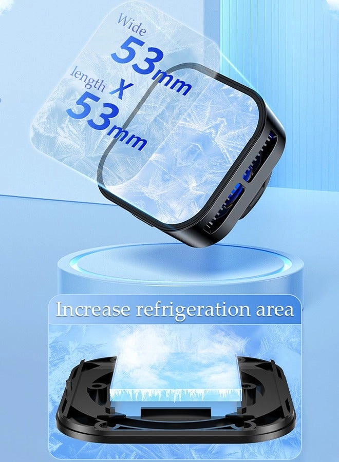 Magnetic Cooling Chip - Phone Fan RGB Lights