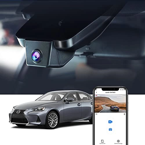 Dash Cam 2160P for Lexus IS 2017-2022