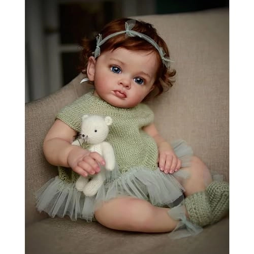 Reborn Baby Doll - 21 Inch Silicone Vinyl Weighted Body