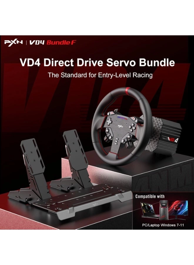 VD4 Racing Wheel & Pedals - PC Bundle