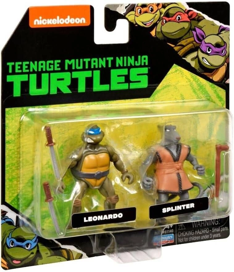 TMNT - Leonardo + Splinter (FGI-81140-LS) 2 pcs
