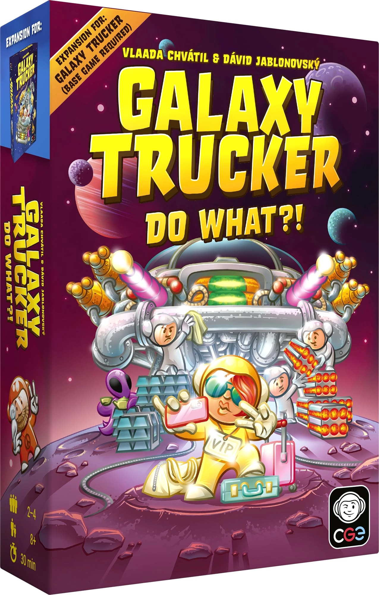 CGE Czech Games Edition Galaxy Trucker: Do What?! Expansion