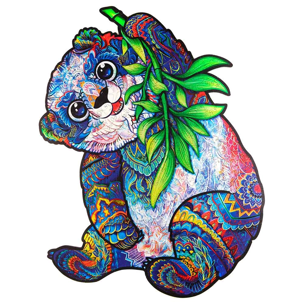 Serious Panda Wooden Puzzle (4107390-PANDA_KS) - 318 pcs