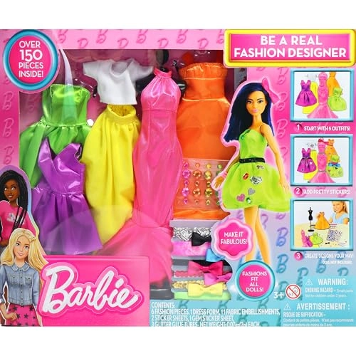 Tara Toys Barbie Be A Fashion Designer - Dress Up Kit