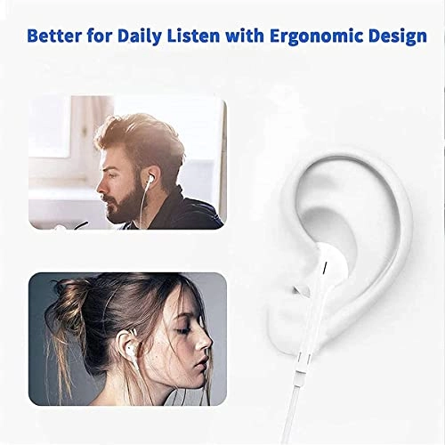 Earphones for iPhone Wired Earbud Pack